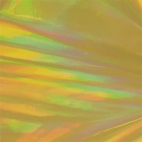 12 X 10ft Gold Rainbow Holographic Lvg Intercal Specialty Craft