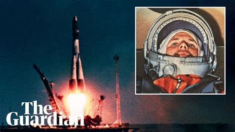 yuri gagarin sixty years since the first human went into space youtube