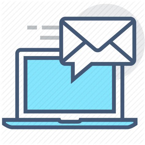 Communication Email Envelope Inbox Laptop Receive