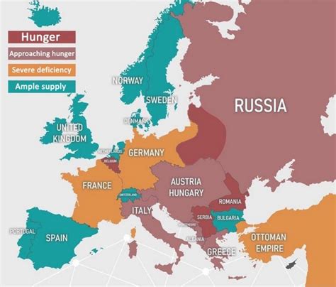 The Number Of Death In Ww1 Vivid Maps