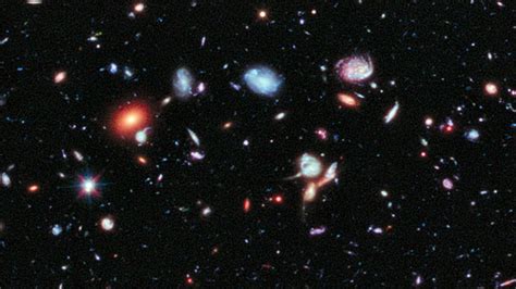 Hubble Captures Extraordinary View Of Universe Bbc News
