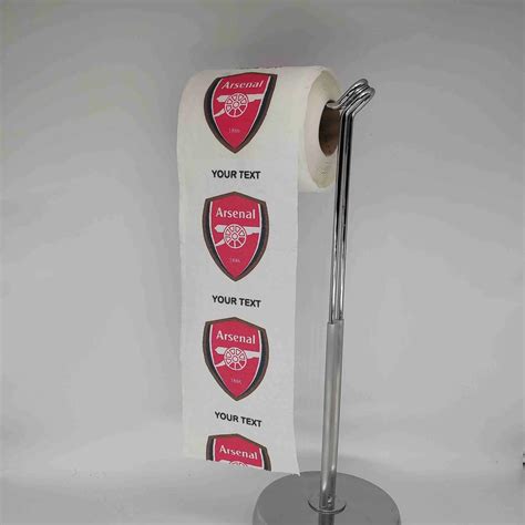 Arsenal Football Club Printed Novelty Toilet Paper Toilet Face