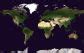 Medium Satellite Map Of The World Laminated