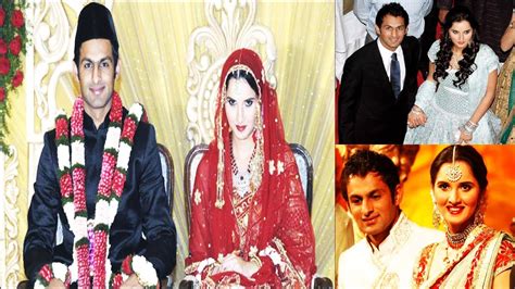 Shoaib Malik And Sania Mirza Complete Wedding Pictures Youtube