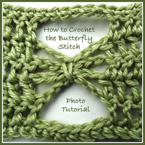 Butterfly Stitch ~ Crochet Tutorial