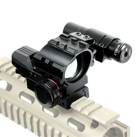 Holographic Reflex Scope With Hunting Compact Red Laser Sight Tactical Red Green Reticles