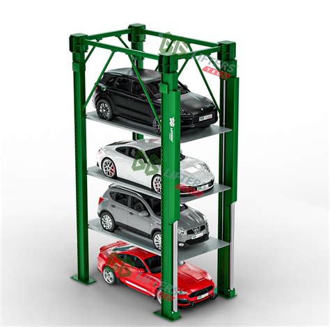 China High Quality Mechanical Car Parking Lift Garage Vertical Car