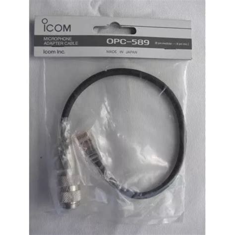 Icom Modular Opc 589 8 Pin Microphone Connector Conversion Cable 3560