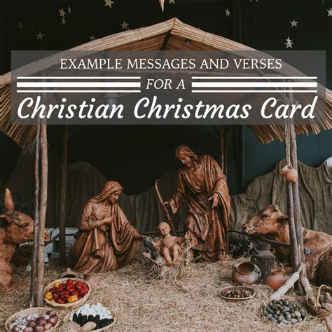 Christian Christmas Messages And Verses To Write In A Card Holidappy