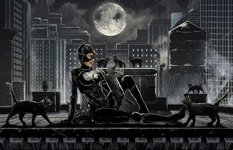 Catwoman ‘nine Art Print