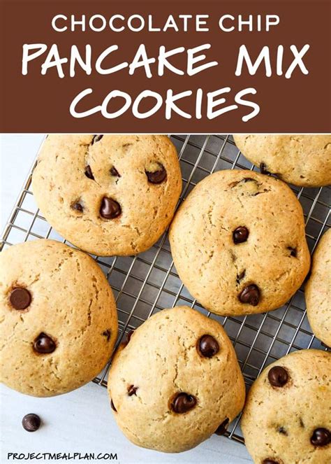 Stir in milk and egg with a fork until dough forms. Chocolate Chip Pancake Mix Cookies | Recipe | Krusteaz ...