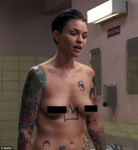 Orange Is The New Black Star Ruby Rose S Nude Shower Scene Is Not The First Naked Appearance
