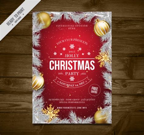Christmas Brochure Templates 21 Free And Premium Download