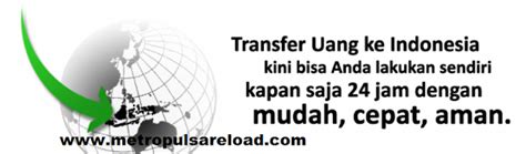 Ada beberapa cara yang bisa dilakukan, baik secara online. Cara Mudah dan Cepat Transfer Uang Ke Bank BRI, BNI, BCA, MANDIRI Dengan Saldo Pulsa di Metro ...