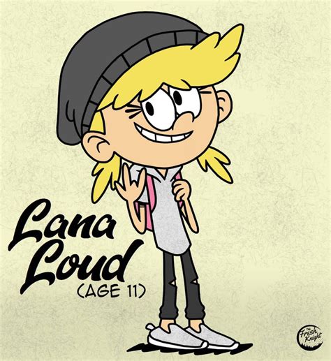 Lana Loud Age 11 By Thefreshknight On Deviantart Loud House Movie The