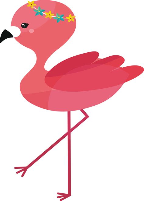 Clip Art Pink Flamingos Transprent Png Free Cute Flamingo Clipart Png