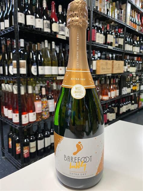 Barefoot Bubbly Brut Cuvee Champagne Sparkling Wine 750ml Ph