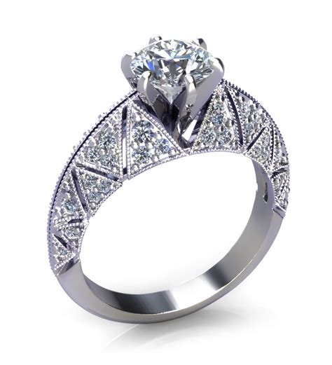 Vintage Engagement Rings Jewelry Designs