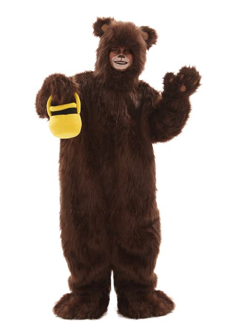 Deluxe Kids Furry Brown Bear Costume