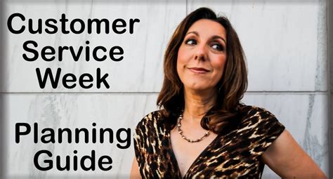 planning guide for customer service week
