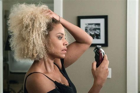 Sanaa Lathan Shaves Off Her Hair In The Trailer For Nappily Ever