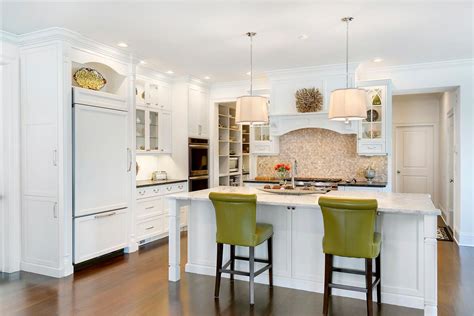 White Transitional Shore Kitchen In Manasquan View Gallery White