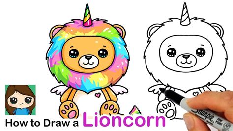 Puppy Drawing Easy Dog Drawing Simple Lion Drawing Unicorn Drawing