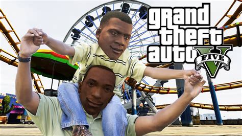 Is Franklin Cjs Son Gta 5 Game Theory Youtube