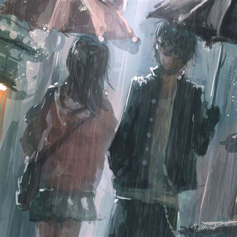 Anime Rain Scenery Wallpapers Top Free Anime Rain Scenery Backgrounds
