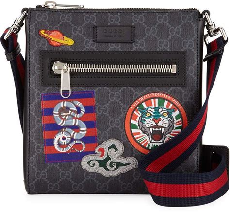 Gucci Side Bag Mens With Patches Women Mini Bags