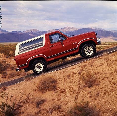 The Ford Bronco Over The Years A Brief History