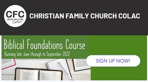Biblical Foundations Course Cfccolac