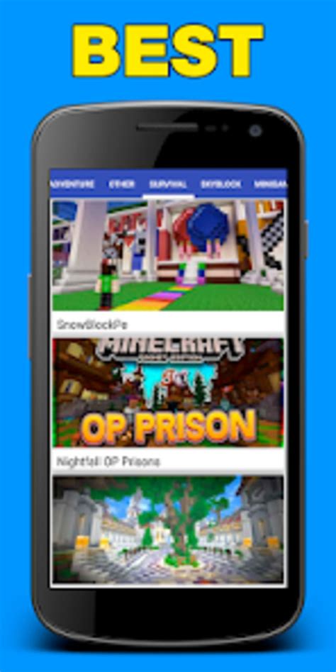 Servers For Minecraft Pe For Android Download