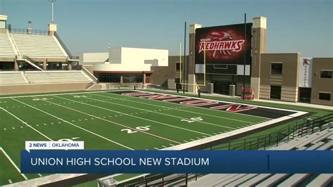 Tour Of Completed Union High School Football Stadium Facility Youtube
