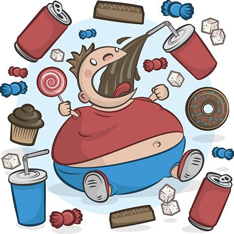 best cartoon of fat people eating donuts illustrations royalty free vector graphics and clip art