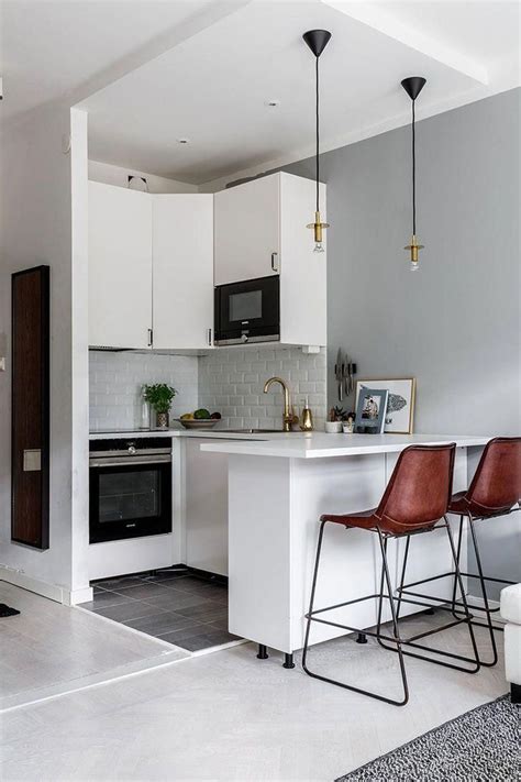 10 Modern Small Apartment Kitchen Design