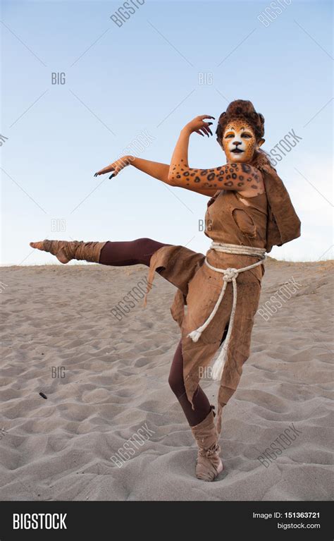 Human Cheetah Woman Image And Photo Free Trial Bigstock