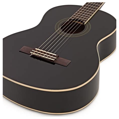 Deluxe Classical Guitar Black By Gear4music Nearly New At Gear4music