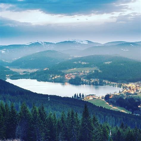 Titisee In The Black Forest Schwarzwald Baden Wurttemberg The