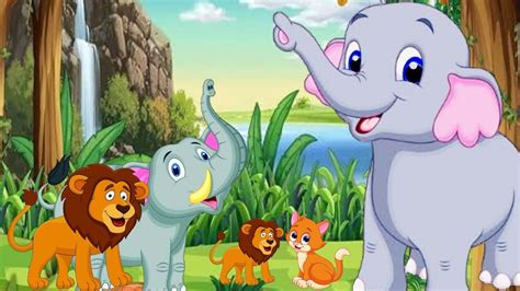 Gambar animasi lucu binatang kumpulan gambar lucu binatang sumber www.taukmontauk.com. Hewan Gajah Kartun - Gambar Lucu Status WA Line
