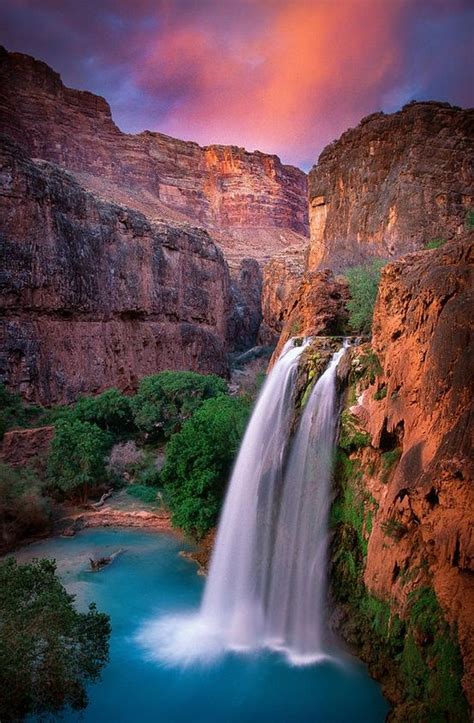 Havasu Falls Grand Canyon Arizona Places Havasu