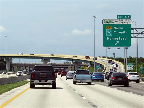 Homestead Extension On Floridas Turnpike Florida
