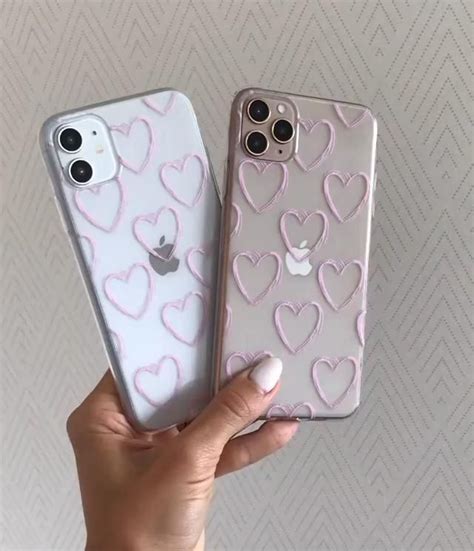 Pink Love Heart Iphone Case Video Video Luxury Iphone Cases