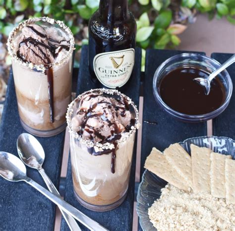 Guinness Smores Ice Cream Float The Spicy Apron
