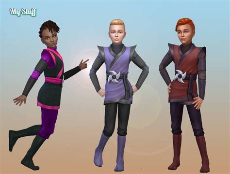 Luxus Sims 4 Ninja Outfit