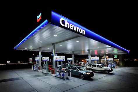Chevron Petroleum Station Goes Green With Cree Led Lighting — Led