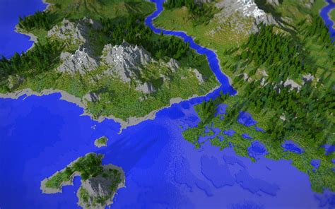 Minecraft Custom Terrain Maps