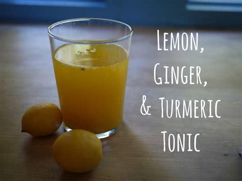 Homemade Ginger Turmeric Tonic For Joint Pain Delishably