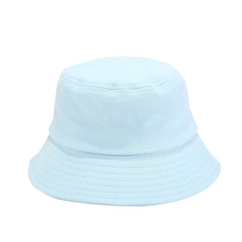 Sayhi Unisex Summer Travel Bucket Hat Cap Beach Soild Sun Hats Baseball