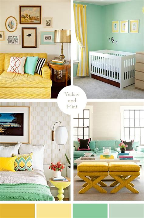 Take a breath with our restful green bedroom ideas. Mint green and yellow ideas | Mint bedroom, Bedroom color ...